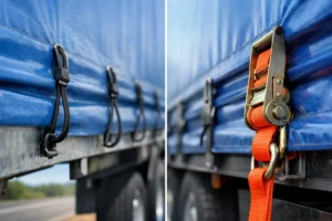 Bungee Units Versus Ratchet Straps for Tautliners