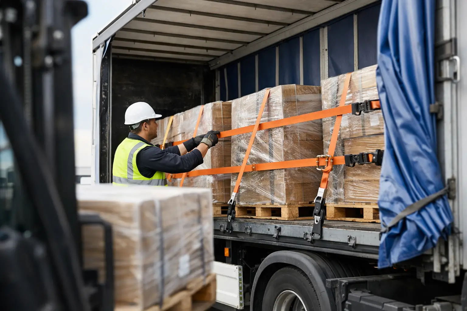 Load Safety for Curtain-Sided Truck Freight