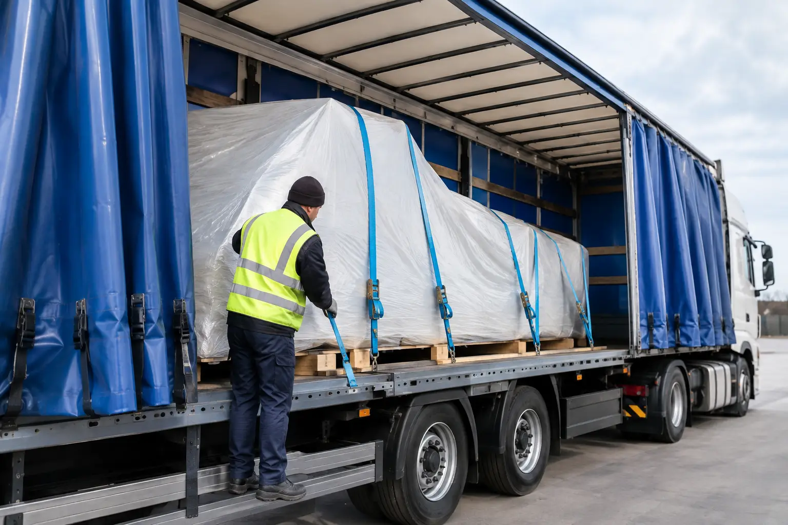 How to Secure Irregular Freight in Curtain-Siders
